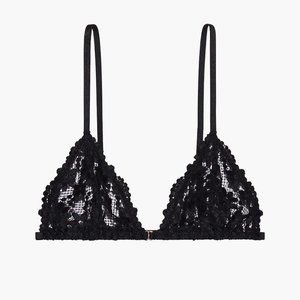 Savage X Fenty Dotted Mesh Bralette - S